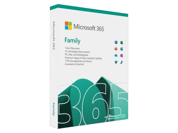 Microsoft 365 Family (3 Jahre, ESD)